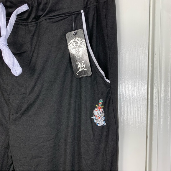 Ed Hardy Mens Loungewear Pants Black Size Large - Picture 3 of 4